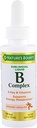 Nature's Bounty B Complex with B12 Sublingual Liquid Fast Acting Dietary Supplement 2 ounce