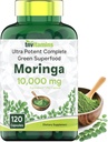 tnvitamins Moringa Capsules 10,000 mg - 120 Capsules peru Pure Moringa Oleifera Leaf Powder Suplemento ← Powerful Green Superfood ← Super Greens Powder Pills ← Non-GMO, Made in The USA!