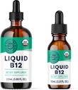 Vimergy USDA Organic B12 (115 mL) y (30 mL) Bundle
