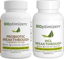 BiOptimizers - P3-OM (60 cápsulas) y HCL Breakthrough (90 cápsulas) Suplemento Bundle