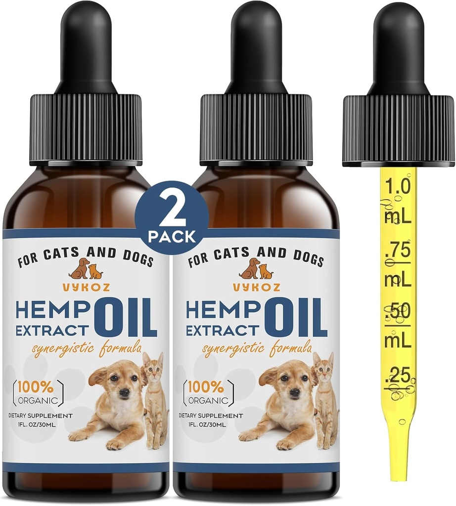 Aceite de cáñamo para perros y gatos