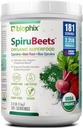biofix SpiruBeets orgánicos 2.2 libras Sprirulina - Beet Root - Protein-Rich Nutrient-Dense Superfood Powder - Rich in Nitric Oxide
