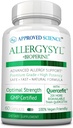 Alergísil científico aprobado - Intensidad inferior de las alergias estacionales, inmunidad superior, rico en antioxidantes - amistía vegana - 60 cápsulas - hecho en EE.UU.