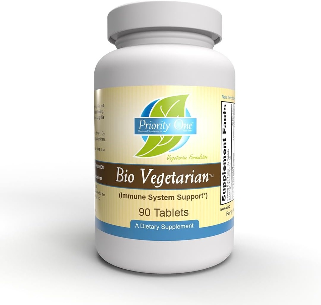 Prioridad Uno (Nuevo Tamaño) Bio Vegetariano (90) Tab