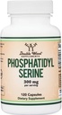 PhosphatidylSerine Suplemento 300mg Por Serving, 120 Capsules (Phosphatidyl Serine Complex) por Madera Doble