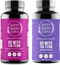 Happy Healthy Hippie Go with The Flow Menopause Support &amp; Go with The Flow Hormone Balance for Women