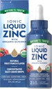 Verdad Ionic Liquid Zinc Suplemento Silencioso 2 fl oz Silencioso con Glicérin Orgánica Silencioso Vegan, No Gluten Libre