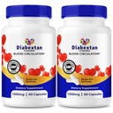 (2 Pack) Cápsulas Diabextan - Fórmula Natural para Niveles Saludables, Soporte Integral, Cápsula de Vitamina para Mantener el Bienestar General, Reseñas de Optimizador Glyco (120 Cápsulas)