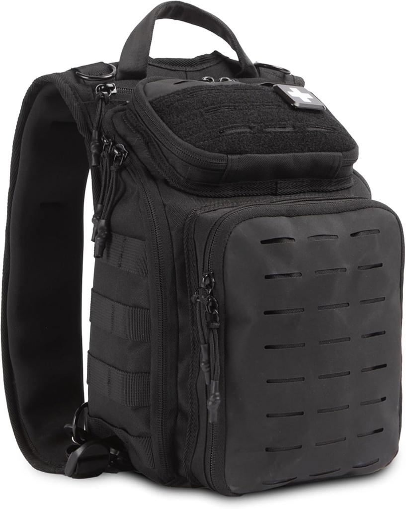 My Medic Recon PRO - HSA FSA First Aid Kit - 250+ First Aid and Survival Essentials, Supplies, " Must Have IFAK for Home, Car, Office or Business - Black