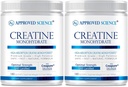 Powder Monohydrate Creatine con BioPerine - Apoyos Crecimiento y Recuperación del Musculo Lean - 360 Servings - 5000mg Por Serving - Unflavored - Non-GMO, Vegan