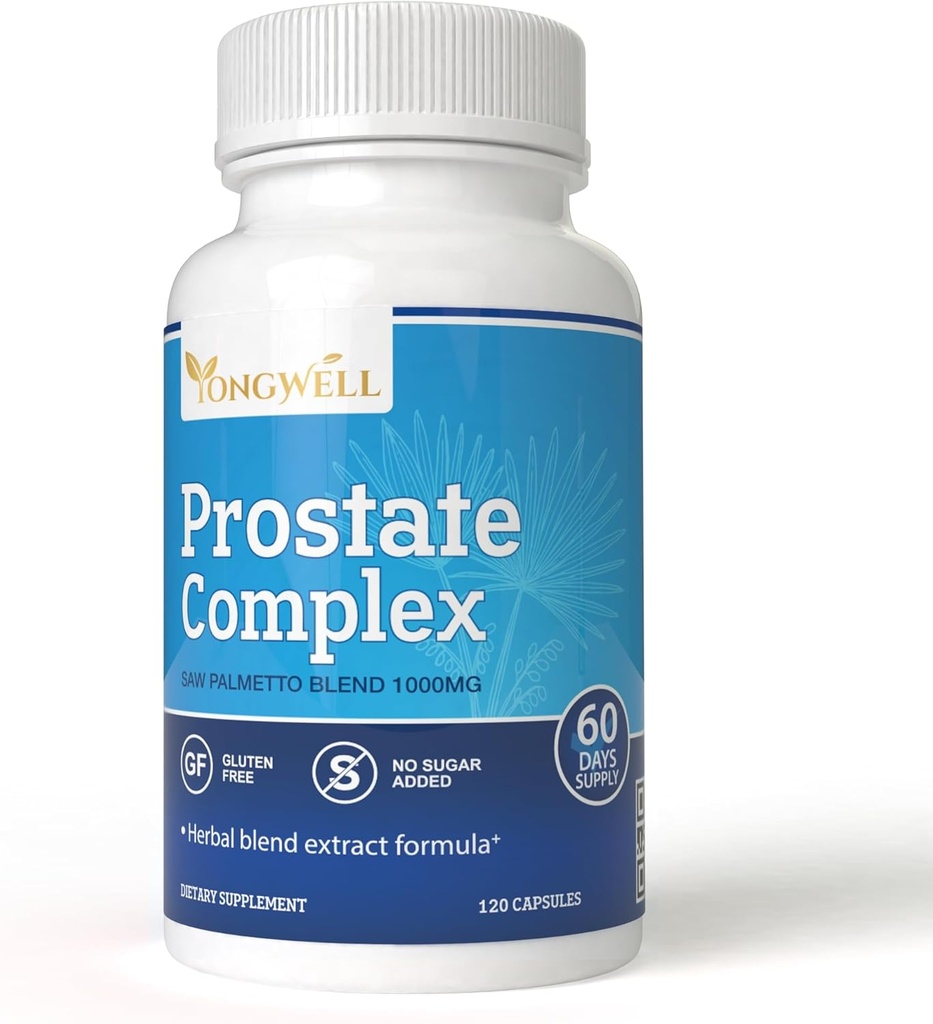 Complejo de próstata, Saw Palmetto Blend 1000mg (120 cápsulas)