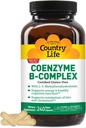 Country Life, Coenzyme B-Complex Vitamin, Support Energy and Metabolism, Daily Supplement, 240 ct