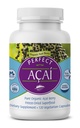 Suplementos perfectos – Acai perfecto cultivado orgánicamente - Suplemento Acai congelado– 120 cápsulas vegetales