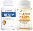All-Natural Gut and Kidney Health Supplements viv Ginger, Artichoke Leaf Extract, Deglycerized Licorice Root & Patented Zinc Carnosine ← Stone Crusher Chanca Piedra, Hydrangea &amp; Dandelion Root