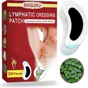 Patch de drenaje linfático,Patch de ganglios linfáticos,Herbal Limphatic Drainage Care Patch,Patch de drenaje linfático, Patch de ganglios linfáticos, Masaje linfático(24PCS)