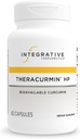 Terapéutica Integrativa Theracurmin HP - Suplemento Turmérico para el Corazón &amp; Soporte Conjunto de Salud* - Apoyo a la recuperación del músculo* - No soy, sin lácteos &amp; sin gluten - 60 cápsulas (30 piezas)