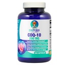 CoQ10 - Co-Enzyme Q10-400 mg per 2 Caps Serving - 200 Veg. Caps - Excellent Price - Non-GMO - 100 Day Supply Heart & Brain & Cell Supplement by Foxxy Doc