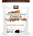 FORCE FACTOR Modern Mushrooms Soft Chews, Chaga Mushrooms Suplemento de Apoyo Inmunidad, Digestión, " Gut Health, Antioxidants Suplemento, Delicious Chewy Chocolate Roll Flavor, 30 Soft Chews