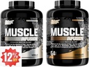Bundle Whey Protein Powder, Vanilla and Chocolate Muscle Infusion Whey Isolate EAA & Hi BCAA for Muscle Gain - 5 Pounds - Muscle Builder for Men & Women, Sports Nutrition, Delicious Taste & Texture