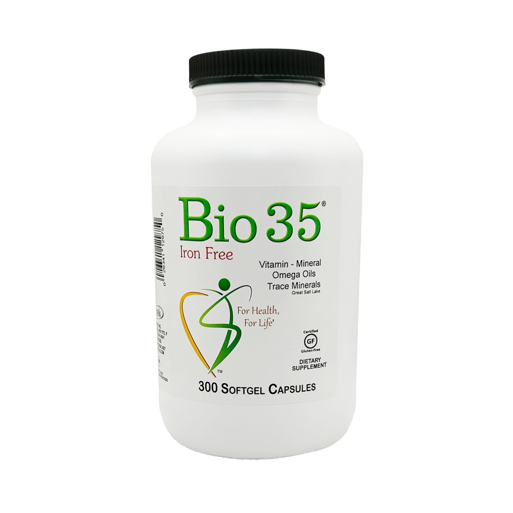Bio-35 300ct Iron Gluten &amp; Soy- Gratis