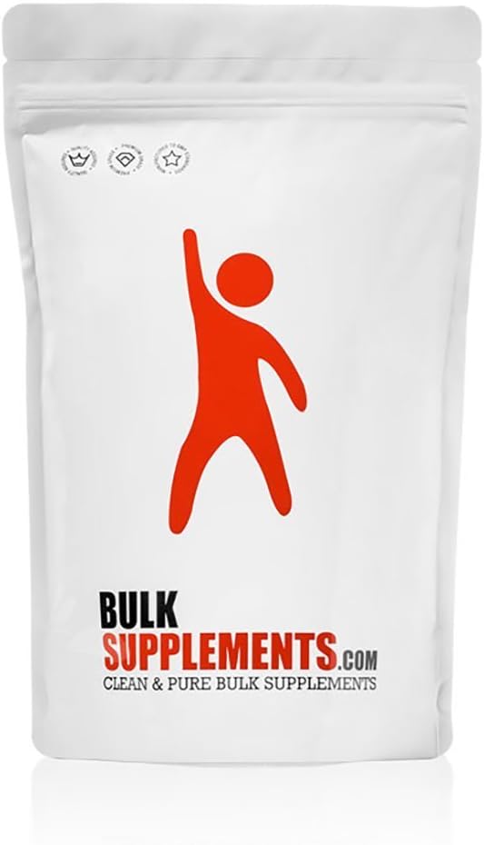 BulkSupplements.com L-Isoleucine Powder - BCAA Powder, Amino Acid Suplemento Nutricional - Vegan &amp; Gluten Gratis, 1g por Serving, 1kg (2,2 libras) (Pack of 5)