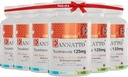 WELLNESS EXTRACT Eannatto Tocotrienols Deltagold 125mg, Vitamin E Tocotrienols Suplementos 60 Softgel, Tocopherol Free, Non-GMO, Gluten Free & Antioxidant (Pack of 6)