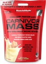 MuscleMeds Carnivor Mass Anabolic Beef Protein Gainer, Vanilla Caramel, 10 Pounds