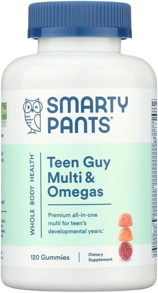 Smartypants Vitaminas Vitamina Adolescente Guy Completo, 120 pc (1 Sólo artículo)
