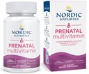 Naturales nórdicos Multivitaminas prenatales para Mujeres - Vitaminas Prenatales Vegetarianas diarias - 22 Nutrientes esenciales, incluyendo B6, Folato e Hierro - 60 Tabletas - 30 Servimientos