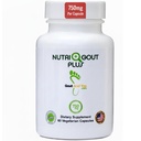 Gout y tu NutriGout Plus - Uric Acid Support Premium Fórmula - 60 cápsulas vegetarianas - 750 mg por cápsula