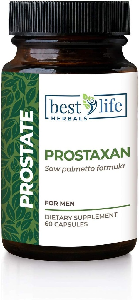 ProstaXan Saw Palmetto Suplemento para la salud de próstata y vejiga masculina - 1 Botella