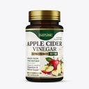 Construido por Nature Apple Cider Vinegar Capsules 1877mg con Vitamina D y Zinc – Immune &amp; Digestion Support – Acetic Acid ACV Supplement for Men and Women - 120 Pills