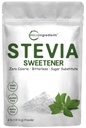 Stevia Sweetener Powder with Plant-based Erythritol, 4 libras (64 onzas) Ø Keto, 0 Calorie, Low Carb, 4:1 Sustitute de azúcar, Sweetener natural, Bitterless, Reb-A Stevia Extract, Non-GMO, Vegan