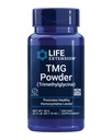 Extensión de vida TMG Powder – Trimetilglicina – Ayuda a mantener niveles normales de homocisteína, salud cardíaca – libre de gluten, no-GMO, vegetariano – Net Wt. 50 g (0.11 lb. o 1.76 oz.)