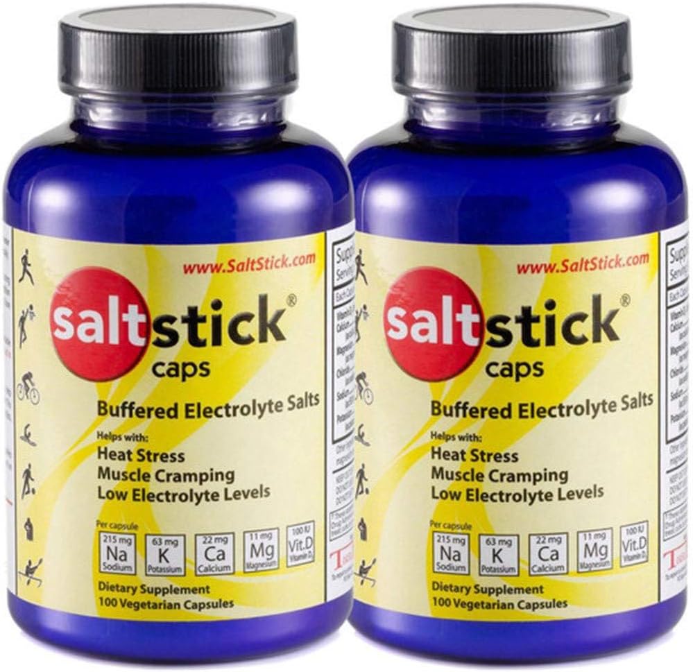 SaltStick Caps Electrolyte Replacement 100 Conde (200 cápsulas) (Packaging May Vary)