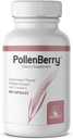 Graminex PollenBerry Dietary Supplement - G60 Concentrated Flower Pollen Extract, Cranberry Powder - Supports Skin, Urinary Tract, and Bladder Health - Natural Antioxidant, 60 cápsulas