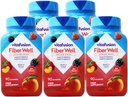 VitaFusion, Fiber Well Gummies, Suplemento de fibra, Sabores surtidos - 90 gummies, Pack de 5