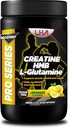Pro Series Recovery Creatine HMB L-Glutamine es una poderosa fórmula de recuperación diseñada para acelerar la reparación del músculo y apoyar el crecimiento del músculo magro después de intensos entrenamientos.