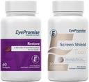 EyePromise Restaurar la salud macular suplemento Pantalla Escudo Adolescente Ojo Chewable Vitamina