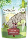 Comida para vivir - Psyllium Husk Powder, 1.5 libras - Puro, Kosher, Vegan, Keto, Desarrollado, Finamente Terreno, Bulk, Mixes Bueno, Rico en Soluble Fibra
