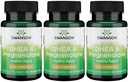 Swanson Dhea y Pregnenolone Complex 60 Veg Capsules (3 Pack)