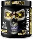 ¡JNX lanza la maldición! Pre Workout Powder for Men &amp; Women, Caffeine, Beta-Alanine, Creatine, L-Citrulline, 50 Servings, Pina Colada Flavor – Boost Energy, Strength & Focus