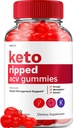 Keto Ripped ACV Gummies - Advanced Ripped Keto + ACV Weight Management Gummies Apple Cider Vinegar Ripped ACV Gummies Suplemento dietético Reseñas Extra Strength (60 Gummies)