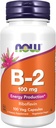AHORA Suplementos de alimentos, vitamina B-2 (Riboflavin) 100 mg, Producción de energía*, 100 cápsulas de verduras