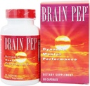 Natural Balance Cerebro Pep Silencioso Función cerebral Suplemento con Ginkgo Biloba, Kola Nut ¦ Ayuda a apoyar la memoria mejorada, enfoque " Claridad mental TEN 60 cápsulas