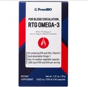 para la circulación sanguínea, rTG Omega-3, 1.000 mg de EPA y DHA y 11 mg a-TE de vitamina E por servicio (60 cápsulas)