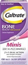 Caltrato Minis Calcio &amp; Vitamina D3 Tablas 150 TC (PACK DE 2)