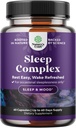 Natures Craft Natural Refreshing Sleep Formula - Supports Healthy Rest - Suplemento no adictivo - Magnesium L-Theanine GABA - Purest Herbal Ingredients