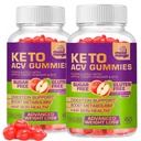 Keto ACV Gummies Gluten &amp; Sugar-Free Apple Vinegar Gummies for Advanced Weight Loss - Rapid Fat Burner Diet Supplement for Women Hombre - 60 Gummies (1000MG)