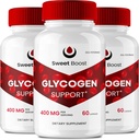 Sweet Boost Capsules, SweetBoost Glycogen Support Pills, Sweet Boost Suplemento dietético, Maximum Strength SweetBoost Glyco Support Advanced Formula, SweetBoost Pills, Sweet Boost Reseñas (3 Pack)